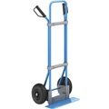 EUROKRAFT Sackkarre GO, blau Schaufel-BxT 450 x 160 mm, blau Luftbereifung