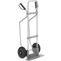 EUROKRAFT Aluminium-Sackkarre GO mit Kufen Schaufel-BxT 450 x 160 mm, Alu Luftbereifung