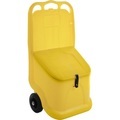 QUIPO Universalwagen ideal für Schüttgut, Inhalt 75 l gelb