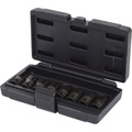 1/2'' Kraft-Bit-Stecknuss-Satz TORX®, 8 Teile, kurz T30-T80