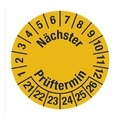 Nächster Prüftermin, Folie