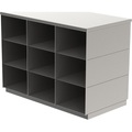Sitover-Garderobenbank, Edelstahl