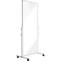 Mobile Trennwand aus Acrylglas