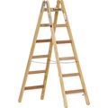 Holz-Sprossen-Stehleiter
