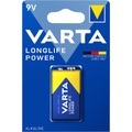 Varta, LONGLIFE Power 9V Block Alkaline Batterie - 1 Stück
