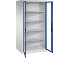 Sichtfenster-Flügeltürschrank