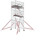 Altrex, Altrex Fahrgerüst RS TOWER 52 breit, mit Holzplattform, Lange 2,45 m, Arbeitshöhe 7,20 m