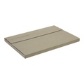 undefined, Graspapier-Flachpack terra, selbstklebend, Innen-LxBxH 349 x 246 x 15 mm, ab 20 Stk