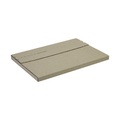 undefined, Graspapier-Flachpack terra, selbstklebend, Innen-LxBxH 314 x 225 x 13 mm, ab 20 Stk