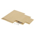 undefined, Flachbeutel terra, aus Natronpapier, LxB 160 x 115 mm, 50 g/m², VE 500 Stk