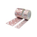 Sicherheitssiegeletiketten aus PET-Folie, 500 Etiketten pro Rolle, LxB 40 x 30 mm