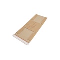 Buchverpackung Variofix flow, Selbstklebeverschluss, braun, LxB 225 x 225 mm, Füllhöhe 0 - 60 mm, ab 30 Stk