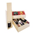 undefined, Holzkassette, mit Schiebedeckel, für 1 Flasche, ab 3 Stk