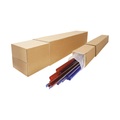 undefined, Teleskopverpackung, 2-teilig, LxBxH 150 x 150 x 1800 mm, 1-wellig, ab 8 Stk