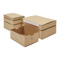 Versandverpackung flow, 1-wellig, braun, LxBxH 213 x 153 x 37 mm, ab 30 Stk