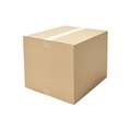 Wellpapp-Faltkarton, ECOONOMY, umweltfreundlich, VE 10 Stk, LxBxH 400 x 400 x 350 mm, 1-wellig, ab 2 VE