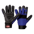 undefined, Mechanikerhandschuhe mit Fingerknöchelpolsterung, blau, VE 6 Paar, 8