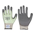 Schnittschutzhandschuhe DYNEEMA® DIAMOND, PU, grün, VE 12 Paar, 10