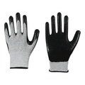 Schnittschutzhandschuhe Spezialfaser, Nitril, grau, VE 12 Paar, 8
