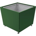 PROCITY, PROCITY Pflanzenkübel OLBIA, HxBxT 975 x 1170 x 1170 mm, moosgrün