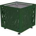 PROCITY, PROCITY Pflanzenkübel VENEDIG, HxBxT 760 x 790 x 790 mm, moosgrün