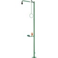 undefined, Körper-Notdusche ClassicLine, freistehend, grün/schwarz