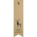 undefined, Verschlussetiketten, Schöne Weihnachten, Hirsch, beige, VE 200 Stk, LxB 35 x 135 mm