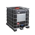 IBC-Container RECOBULK mit UV-Schutz, UN-Zulassung, auf PE-Palette, NW 225 / NW 80