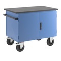 EUROKRAFT Premium-Montagewagen Schrank 2-türig Tragfähigkeit 500 kg