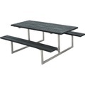 BASIC Kombimöbel, LxT 1770 x 1550 mm, grau