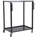 eurokraft pro, eurokraft pro Euro-Transportwagen CustomLine, für Behälter-LxB 600 x 800 mm, grau, ohne Kästen