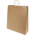Papiertragetasche FRESH, braun, LxBxH 500 x 440 x 140 mm, 110 g/m², VE 150 Stk