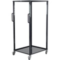 eurokraft pro Euro-Transportwagen CustomLine, für Behälter-LxB 800 x 600 mm, grau, ohne Kästen