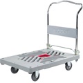 Plattformwagen RuXXac Dandy XL, mit klappbarem Schiebebügel, LxB 865 x 600 mm