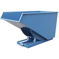 Schwerlast-Kippbehälter, Traglast 2500 kg, blau, Volumen 1,6 m³