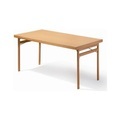 Klapptisch, Gestell Massivholz, Buche, BxT 1500 x 800 mm, Platte Buche