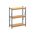 Weitspannregal, mit Spanplatte, HxBxT 2000 x 1900 x 800 mm, Grundregal