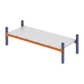 Weitspannregal-Fachebene, mit Stahlblech, 1 Paar, BxT 1900 x 500 mm