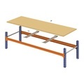 Weitspannregal-Fachebene, mit Spanplatte, 1 Paar, BxT 1350 x 1100 mm