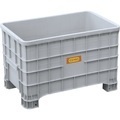 CEMO Altbatterie-Lager- und Transportbox, aus PE, Volumen 300 l, mit 4 Füßen