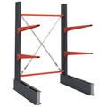 Kragarmregal, einseitig, HxB 2000 x 1500 mm, Kragarm 1000 mm, Grundregal