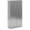 Edelstahl-Mehrzweckschrank Flügeltürenschrank HxBxT 1950 x 1000 x 400 mm