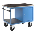 EUROKRAFT Premium-Montagewagen 1 Schrank rechts MDF-Arbeitsplatte