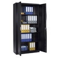 CP Stahlschrank mit Flügeltüren HxBxT 1950 x 1000 x 420 mm schwarzgrau