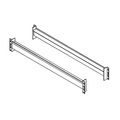 Schwerlastregal-Auflagetraversen, Paar Kastentraversen zur Einlage von Spanplatten, Länge 1350 mm Fachlast 1500 kg, enzianblau RAL 5010