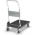 Kunststoff-Plattformwagen 1 Schiebebügel, klappbar Tragfähigkeit 150 kg