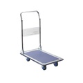 QUIPO Profi-Plattformwagen Tragfähigkeit 170 kg verzinkt / verchromt