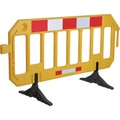 Absperrgitter, HDPE, Folie retroreflektierend ohne Leitfunktion gelb / rot