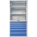 Lista Schubladenregal 3 Universal-, 2 Verstellböden, 7 Schubladen Anbaufeld