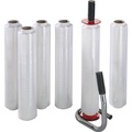 undefined, PE-Stretchfolien-Set 6 Rollen Stretchfolie, 1 Handabroller Set